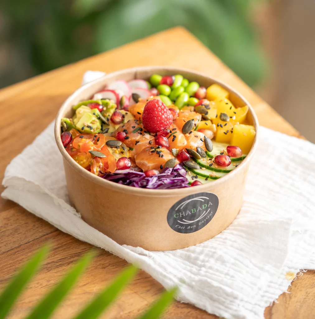 Chabada poké bowls saumon
